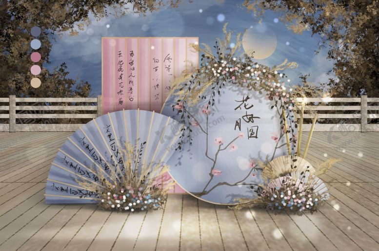 编号：80262510110716578005【酷图网】源文件下载-婚礼效果图