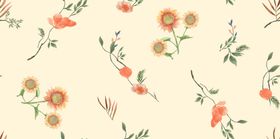 大牌花 手绘花