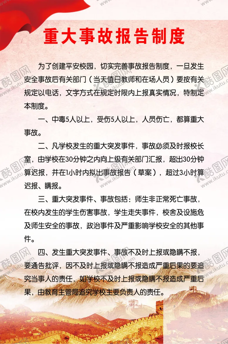 编号：18511212042356344758【酷图网】源文件下载-制度牌