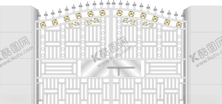 编号：41030806270710188928【酷图网】源文件下载-不锈钢大门