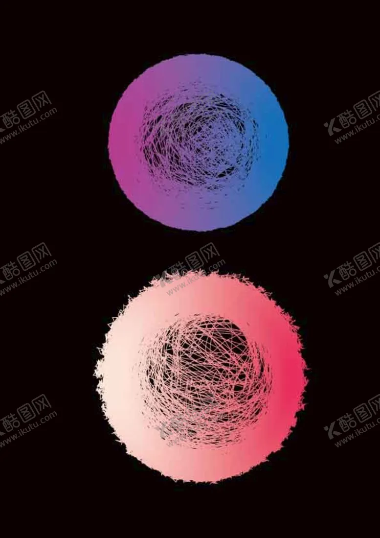 编号：26740909260531122870【酷图网】源文件下载-渐变线状球