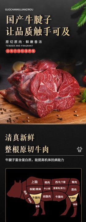 新鲜牛肉食品电商首页