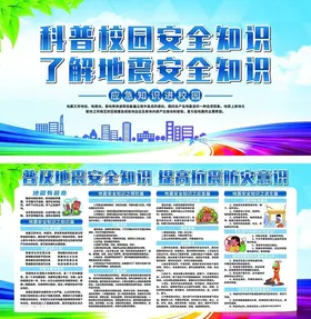 校园安全科普知识宣传海报