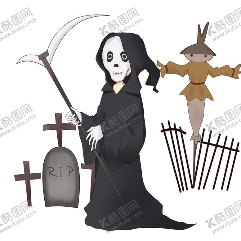 编号：81690010291527264335【酷图网】源文件下载-万圣节插画