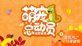 萌宠总动员活动背景板
