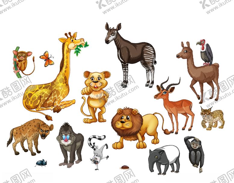 编号：61989909160417404886【酷图网】源文件下载-保护动物墙画