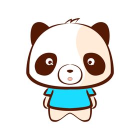卡通熊猫