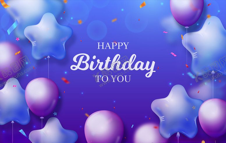 编号：22731910140921039007【酷图网】源文件下载-生日快乐