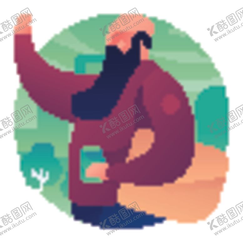 编号：63210005130827483421【酷图网】源文件下载-手绘人物插画