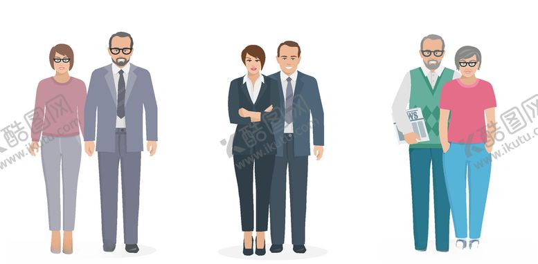 编号：33130909180758208905【酷图网】源文件下载-矢量男女