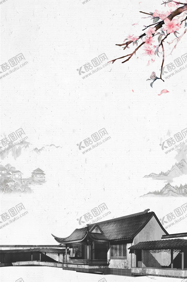 编号：74811301280155007508【酷图网】源文件下载-徽派建筑