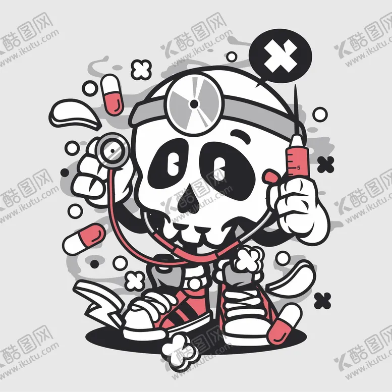 编号：45029609221508134915【酷图网】源文件下载-卡通新潮图案 