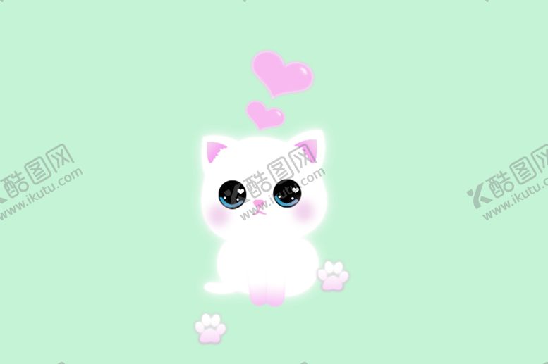编号：97368410032351181434【酷图网】源文件下载-自愈系小猫咪