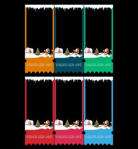 潮玩透卡镂空书签