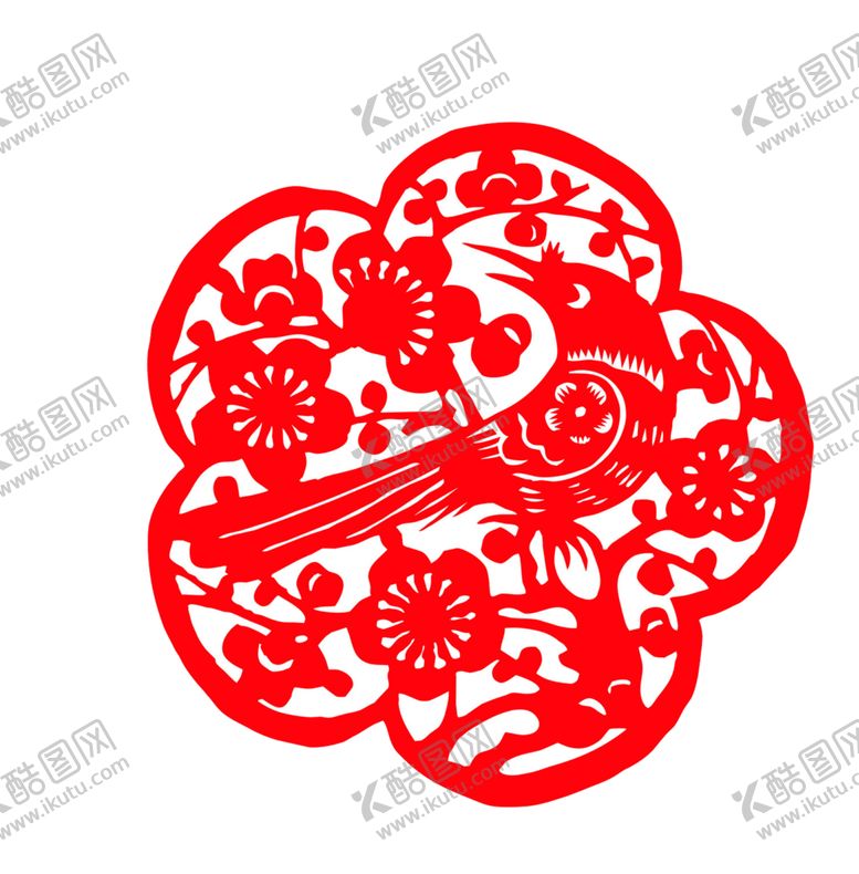 编号：64418405091017586367【酷图网】源文件下载-剪纸窗花
