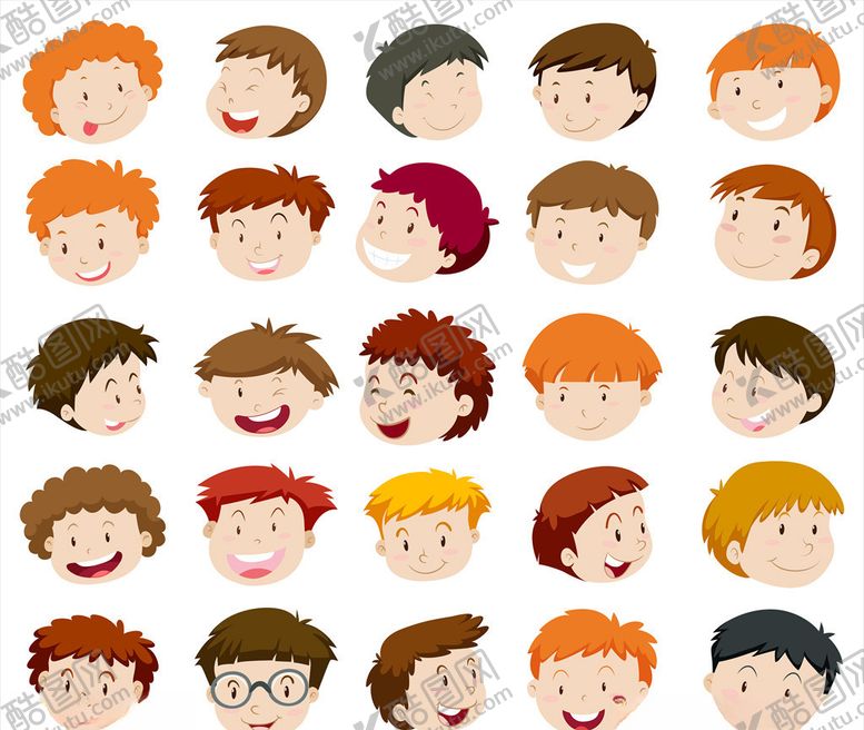 编号：31406910071805087373【酷图网】源文件下载-卡通小孩