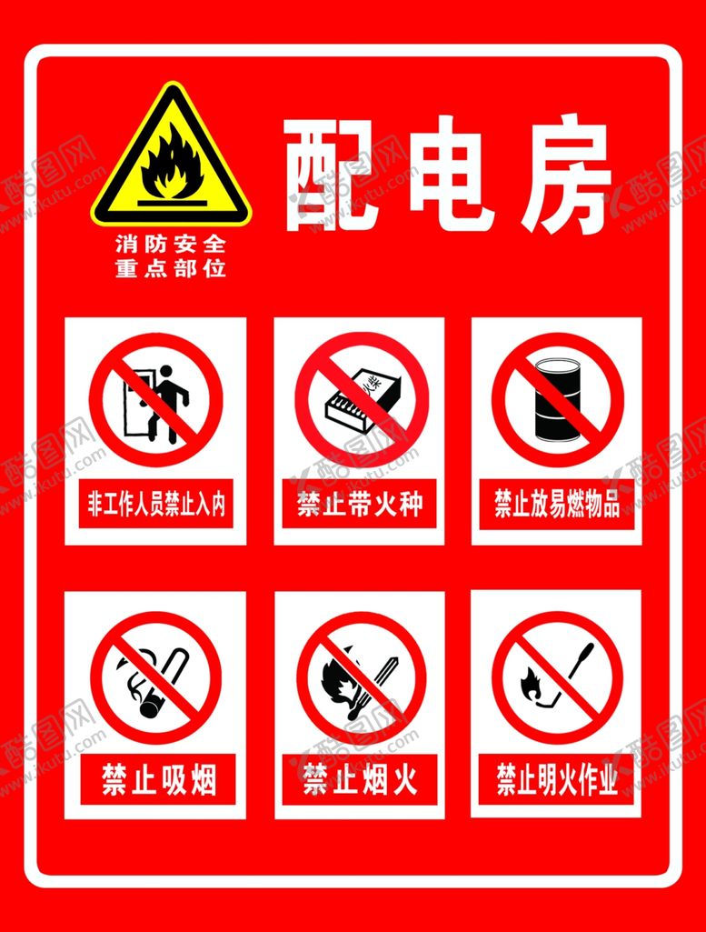 编号：33291501291334052888【酷图网】源文件下载-消防部门重点单位配电房