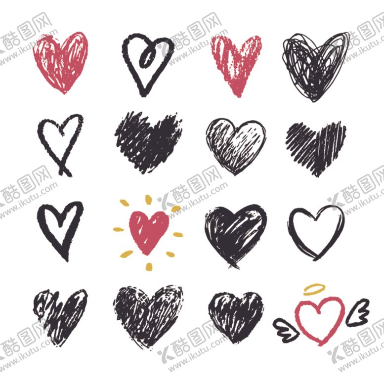 编号：77970610052036095144【酷图网】源文件下载-心形LOVE婚庆情人节