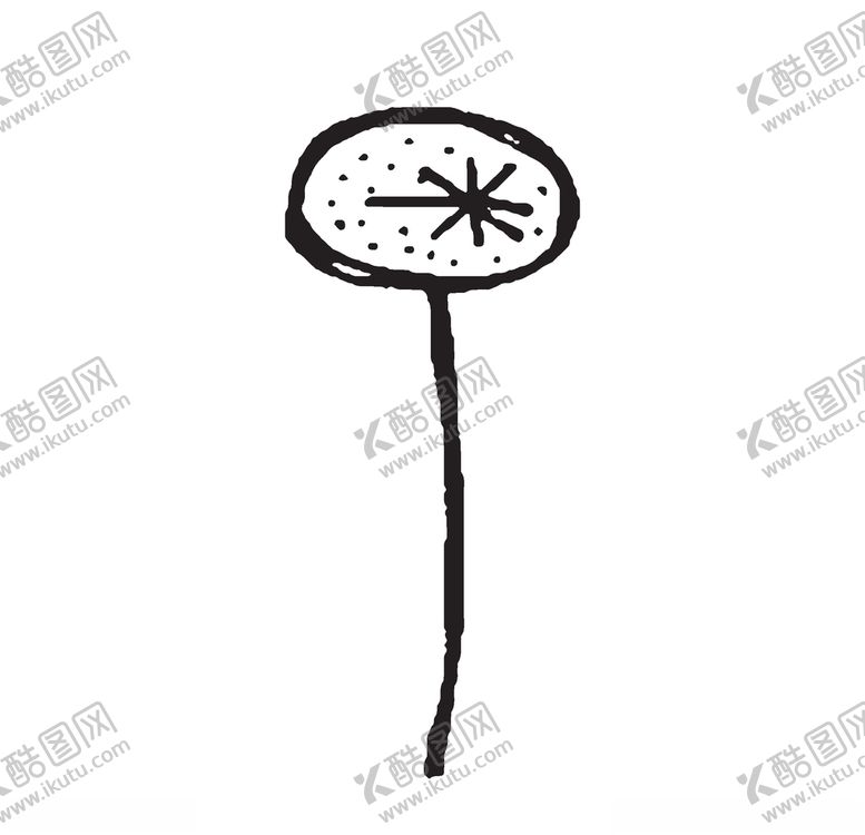 编号：90350406271423369794【酷图网】源文件下载-黑白涂鸦植物