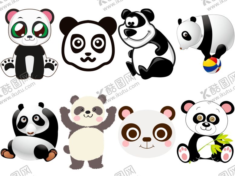 编号：73029409232116049228【酷图网】源文件下载-熊猫
