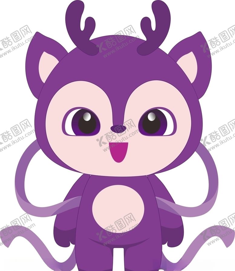 编号：12046910292047192929【酷图网】源文件下载-鹿仙儿吉祥物