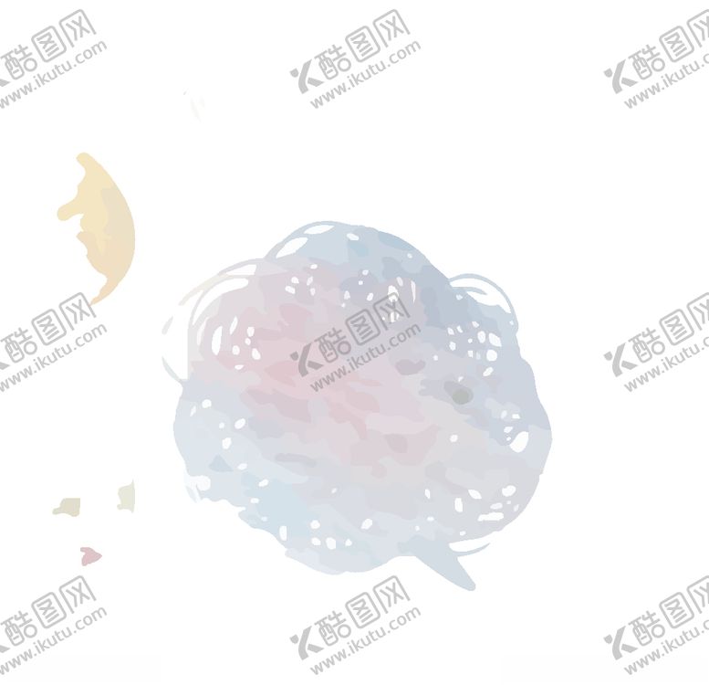 编号：54121510080414029341【酷图网】源文件下载-矢量水彩标签元素