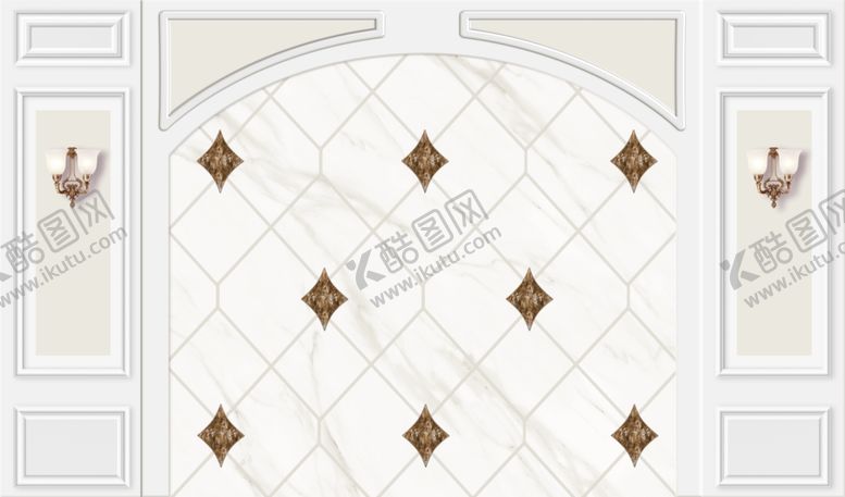 编号：64297509110315367399【酷图网】源文件下载-大理石窗帘背景