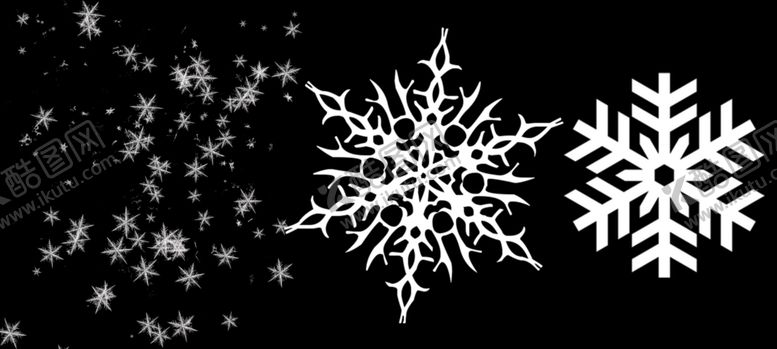编号：69980909151830179785【酷图网】源文件下载-雪花png免扣高清素材