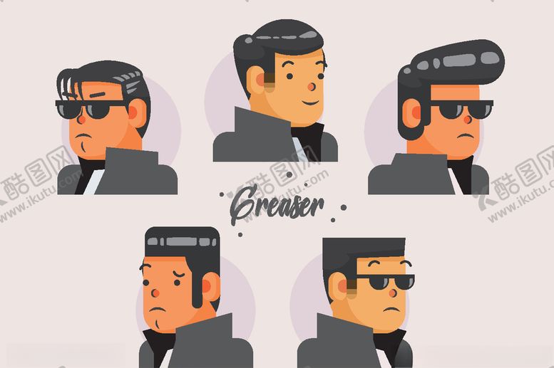 编号：43744910081826115852【酷图网】源文件下载-矢量人物景素材