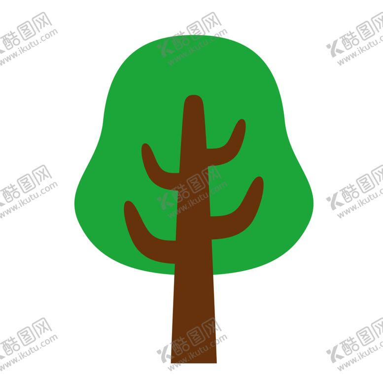 编号：40079210181349443680【酷图网】源文件下载-树木植物标志图形图标装饰素材