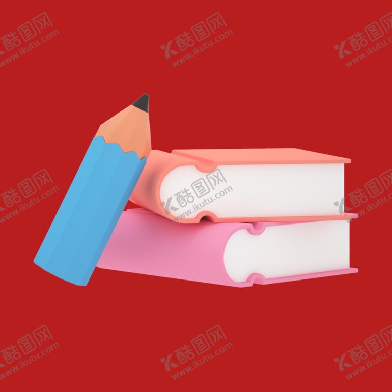 编号：71463201170421593848【酷图网】源文件下载-手绘文具书本