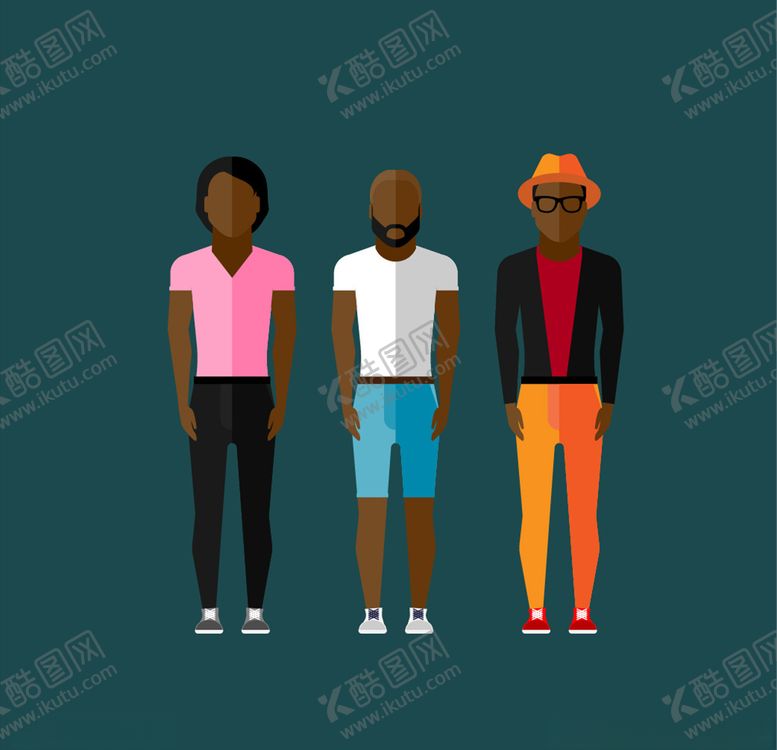 编号：60296110080054037192【酷图网】源文件下载-几何人像