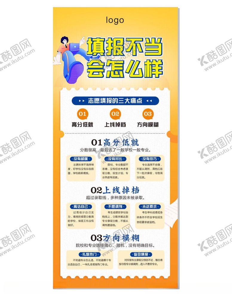 编号：23283201181727324327【酷图网】源文件下载-高考填报展架