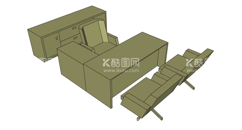 编号：68375411241129139574【酷图网】源文件下载-sketchUP草图大师 桌子