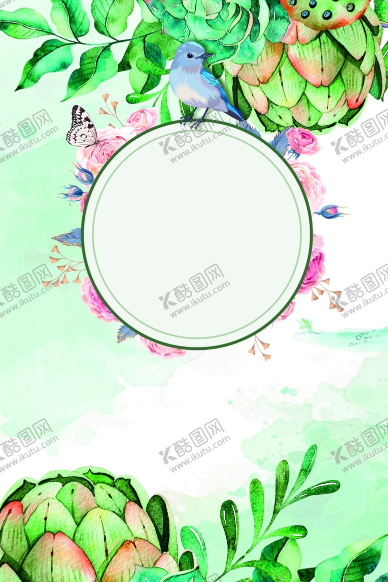 编号：53616306151513575378【酷图网】源文件下载-小清新背景