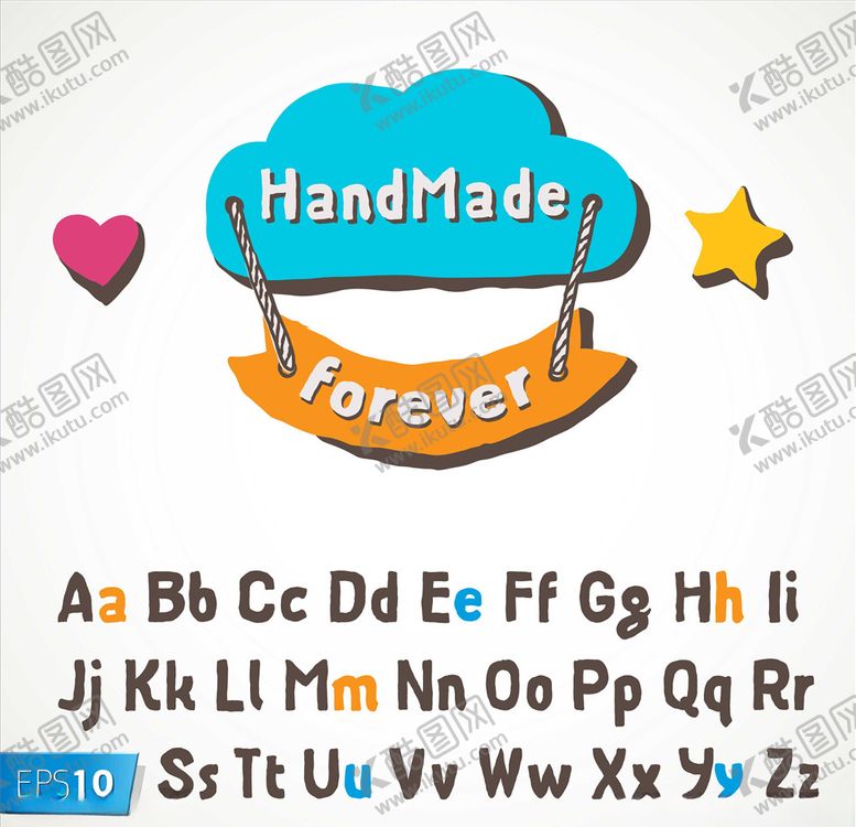 编号：53713409171959223195【酷图网】源文件下载-卡通字母