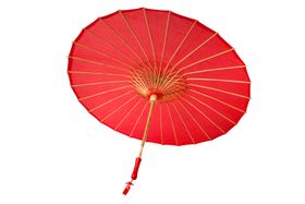 黄色雨伞素材
