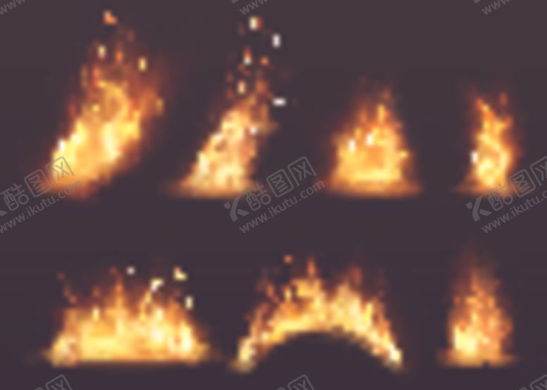 编号：56342909230905406880【酷图网】源文件下载-火焰火苗火圈烟雾