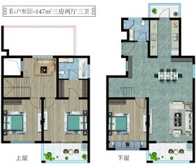 户型图家居配置图住宅