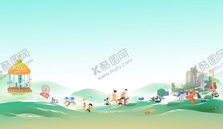 编号：77790611151910504090【酷图网】源文件下载-幼儿园背景
