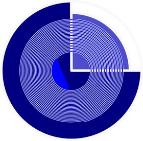 音波圆圈矢量元素