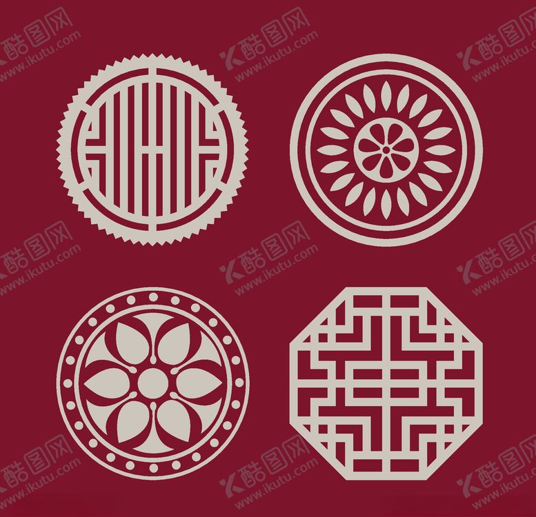 编号：25502610082226365896【酷图网】源文件下载-中式花纹