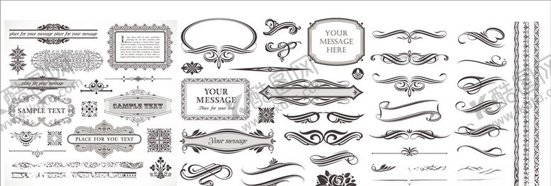 编号：12001509241829281032【酷图网】源文件下载-欧式花纹花边