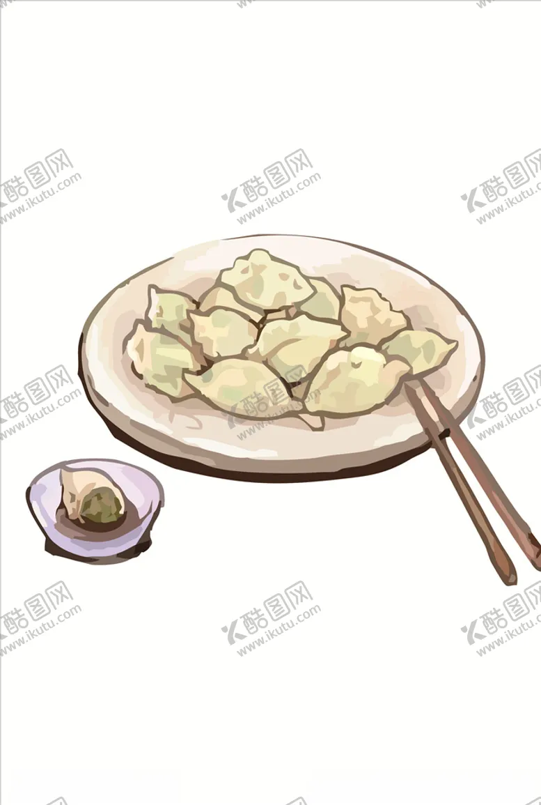 编号：60059403140534283623【酷图网】源文件下载-饺子