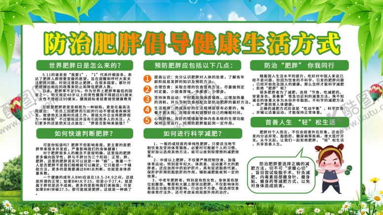 编号：86155806271910028405【酷图网】源文件下载-防治肥胖
