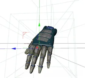 C4D模型机械手