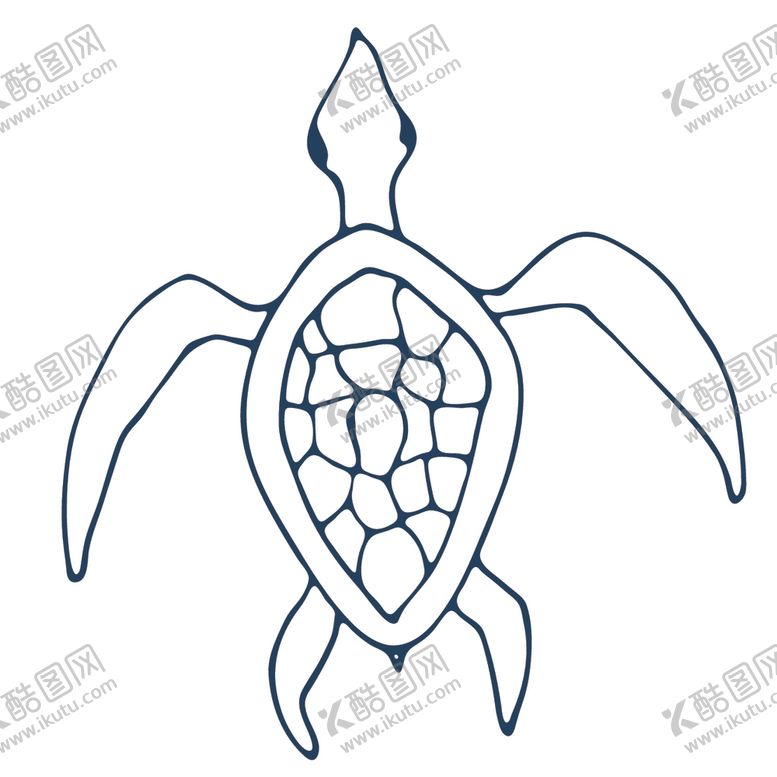 编号：51765706190152595674【酷图网】源文件下载-手绘海洋生物