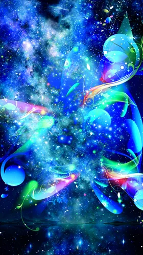 创意星空合成海报图片掌中球科幻炫酷光效