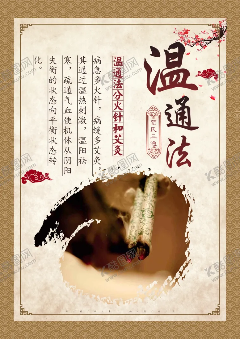 编号：17451804121347255422【酷图网】源文件下载-贺氏三通之温通法