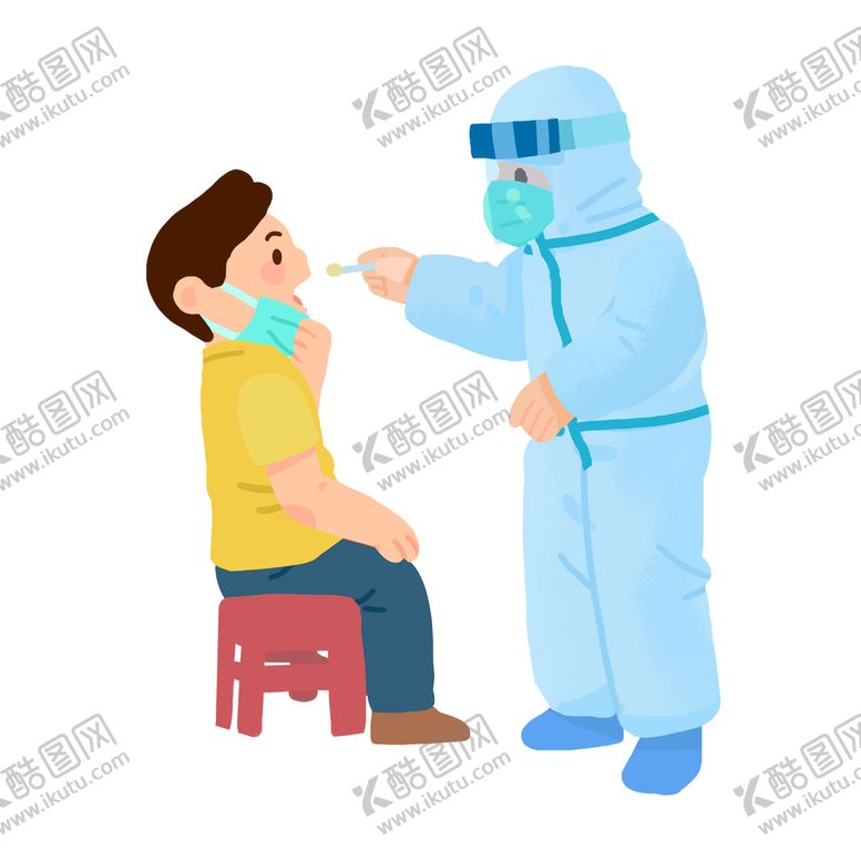 编号：40867509201443013592【酷图网】源文件下载-戴口罩医生  